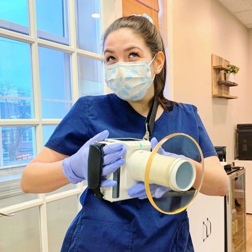 Dental technology decorative image